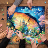 Umbrella Dreams Puzzle mit 1000 Teilen