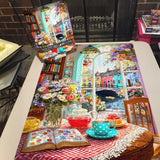Teatime Canal Cottage Jigsaw Puzzle 1000 Pieces
