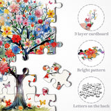 Gorgeous Butterfly Tree Jigsaw Puzzles 1000 Pieces