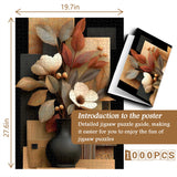 Timber Blooms Jigsaw Puzzle 1000 Pieces