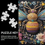 Jeweled Bee Jigsaw Puzzle 1000 Pieces