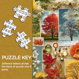 Letters of the Seasons Jigsaw Puzzle 1000 Pieces