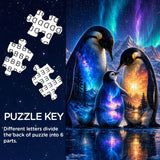 Aurora Penguin Family Puzzle 1000 pièces
