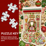 Christmas Stocking Treasures Jigsaw Puzzle 1000 Pieces