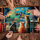 Cat's Gaze Jigsaw Puzzle 1000 Pieces