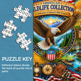 Wilderness Collection Puzzle mit 1000 Teilen