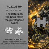 Golden Phoenix Jigsaw Puzzle 1000 Piece