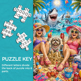 Strand-Girls-Day-Puzzle, 1000 Teile