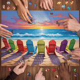 Beach Sunset Jigsaw Puzzle 1000 Pieces