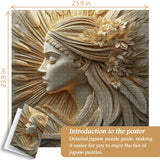Goddess Sculpture Jigsaw Puzzle 1000 Pieces