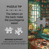The Book Haven Jigsaw Puzzle 1000 Pieces