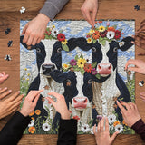 Weidekühe Puzzle 1000 Stücke