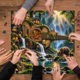 Adler-Lebenszyklus-Puzzle 1000 Stücke