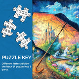Umbrella Dreams Puzzle mit 1000 Teilen