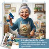 Rompecabezas Creativo de Abuela 1000 Piezas