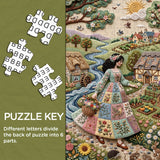 Threaded Fields Jigsaw Puzzle 1000 Pieces