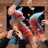 Crystal Fox Jigsaw Puzzle 1000 Piece