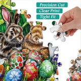 Rabbit Paradise Jigsaw Puzzle 1000 Pieces