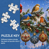 Natale Sparrow Song Jigsaw Puzzle 1000 Pezzi