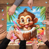 Puzzle de rêve de l'île des singes 1000 pièces