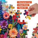 Colorful Flower Jigsaw Puzzle 1000 Pieces