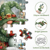 Puzzles Jigsaw de 1000 pièces de l'ami festif des gnomes