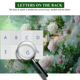 Puzzle color smeraldo del paese delle fate, 1000 pezzi