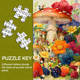 Blossom & Gnome Home Jigsaw Puzzle 1000 pezzi