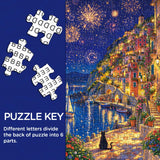 Nuit dans Bloom Puzzle 1000 pièces