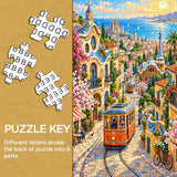 Paris Katzen Tee Zeit Puzzle 1000 Stück