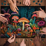 Mushroom Forest Jigsaw Puzzle 1000 Pieces