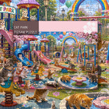 Cat Park-Puzzle 1000 Teile