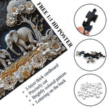 Moonlight Elephants Jigsaw Puzzle 1000 Piece