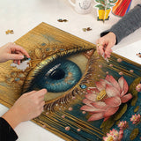 Mystic Lotus Eye Jigsaw Puzzles 1000 Pieces