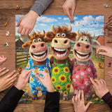 Puzzle Happy Farm Friends 1000 pièces