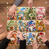 Gnome Through the Year Jigsaw Puzzle 1000 Pieces