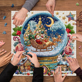 Christmas Crystal Ball Jigsaw Puzzles 1000 Pieces