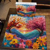 Diamond Paper Bloom Puzzle 1000 Teile