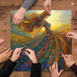 Gemstone Woman Jigsaw Puzzle 1000 Piece