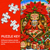 Christmas Cardinals Jigsaw Puzzle 1000 Pieces