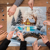 Puzzle da 1000 pezzi Il Regno Segreto dell'Inverno