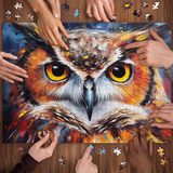 Art Owl Jigsaw Puzzle 1000 Pieces