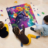 Iridescent Cat Jigsaw Puzzle 1000 Piece