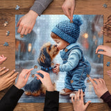 Friendly Kiss Jigsaw Puzzles 1000 Pieces