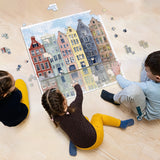 Canal Houses Jigsaw Puzzle 1000 Pieces
