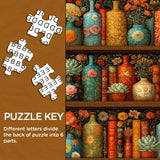 Puzzle Bibliothèque Blooming 1000 Pièces