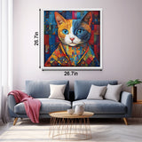 Patchwork Cat Jigsaw Puzzles 1000 Pieces