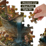 Pilz-Teetasse-Puzzle 1000 Teile