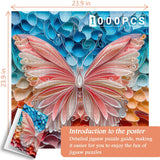 Butterfly Art Jigsaw Puzzle 1000 Pieces