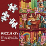 Fairy Bookshelf Jigsaw Puzzle 1000 Pieces